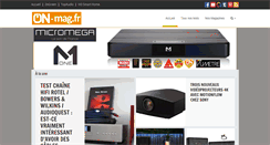 Desktop Screenshot of on-mag.fr